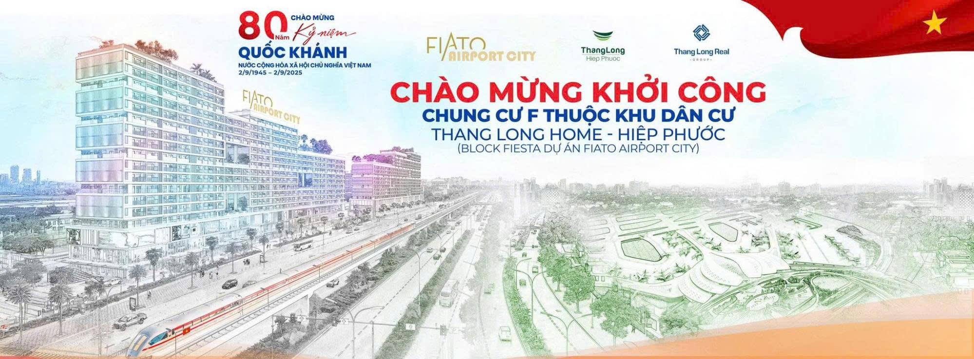 Fiato Airport City dự kiến khởi công Block Fiesta dịp Quốc khánh